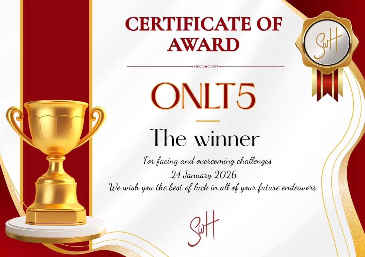 ONLT5 tự tay làm certificate cho Ms. Thư & Ms. Linh🥰