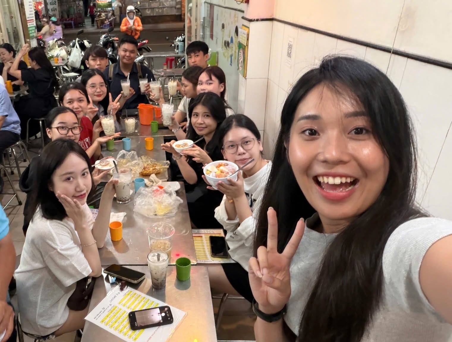 GFP2 tiếp tục giữ chuỗi ăn uống sau giờ học🤗